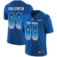 Youth Nike Seattle Seahawks #89 Doug Baldwin Limited Royal Blue 2018 Pro Bowl NFL Jersey