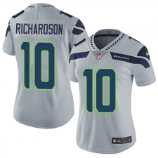 Women's Nike Seattle Seahawks #10 Paul Richardson Elite Grey Alternate NFL Jersey