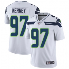 Youth Nike Seattle Seahawks #97 Patrick Kerney White Vapor Untouchable Limited Player NFL Jersey