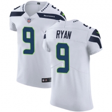 Men's Nike Seattle Seahawks #9 Jon Ryan White Vapor Untouchable Elite Player NFL Jersey