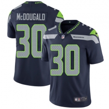 Men's Nike Seattle Seahawks #30 Bradley McDougald Steel Blue Team Color Vapor Untouchable Limited Player NFL Jersey