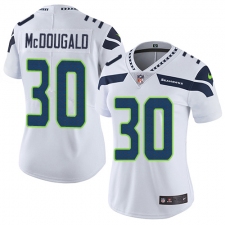 Women's Nike Seattle Seahawks #30 Bradley McDougald Elite White NFL Jersey