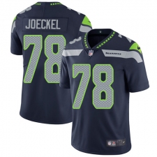 Men's Nike Seattle Seahawks #78 Luke Joeckel Steel Blue Team Color Vapor Untouchable Limited Player NFL Jersey