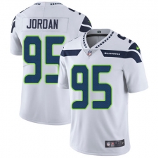 Youth Nike Seattle Seahawks #95 Dion Jordan White Vapor Untouchable Limited Player NFL Jersey