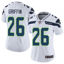Women's Nike Seattle Seahawks #26 Shaquill Griffin Elite White NFL Jersey