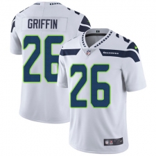 Youth Nike Seattle Seahawks #26 Shaquill Griffin Elite White NFL Jersey