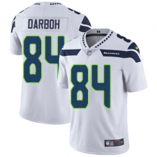 Men's Nike Seattle Seahawks #84 Amara Darboh White Vapor Untouchable Limited Player NFL Jersey
