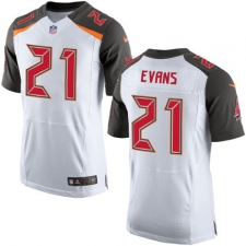 Men's Nike Tampa Bay Buccaneers #21 Justin Evans Game White NFL Jersey