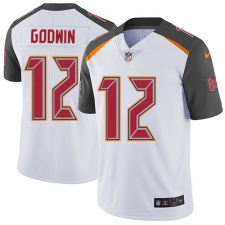Youth Nike Tampa Bay Buccaneers #12 Chris Godwin White Vapor Untouchable Limited Player NFL Jersey