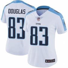 Women's Nike Tennessee Titans #83 Harry Douglas White Vapor Untouchable Limited Player NFL Jersey