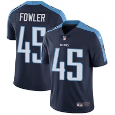Youth Nike Tennessee Titans #45 Jalston Fowler Navy Blue Alternate Vapor Untouchable Limited Player NFL Jersey