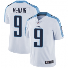 Youth Nike Tennessee Titans #9 Steve McNair Elite White NFL Jersey