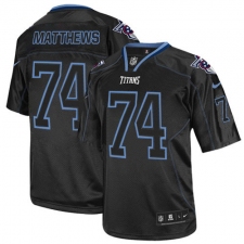 Youth Nike Tennessee Titans #78 Jack Conklin Elite Green Salute to Service NFL Jersey