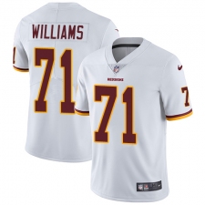 Youth Nike Washington Redskins #71 Trent Williams Elite White NFL Jersey