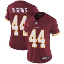 Women's Nike Washington Redskins #44 John Riggins Elite Burgundy Red Team Color NFL Jersey