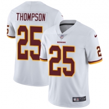 Youth Nike Washington Redskins #25 Chris Thompson White Vapor Untouchable Limited Player NFL Jersey