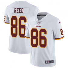 Youth Nike Washington Redskins #86 Jordan Reed White Vapor Untouchable Limited Player NFL Jersey