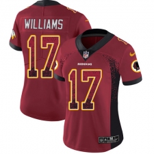 Women's Nike Washington Redskins #17 Doug Williams Limited Red Rush Drift Fashion NFL Jersey