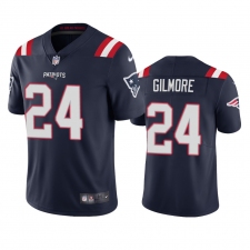 Nike New England Patriots #24 Stephon Gilmore Men's Navy 2020 Vapor Limited Jersey