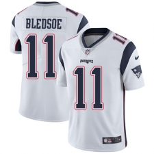 Youth Nike New England Patriots #11 Drew Bledsoe White Vapor Untouchable Limited Player NFL Jersey