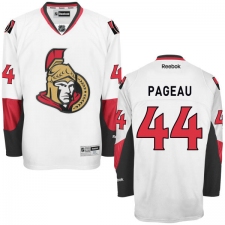 Women's Reebok Ottawa Senators #44 Jean-Gabriel Pageau Authentic White Away NHL Jersey