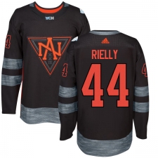 Youth Adidas Team North America #44 Morgan Rielly Authentic Black Away 2016 World Cup of Hockey Jersey