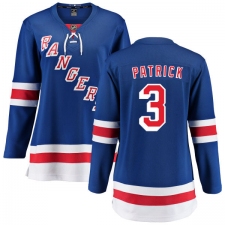 Women's New York Rangers #3 James Patrick Fanatics Branded Royal Blue Home Breakaway NHL Jersey