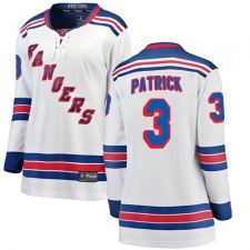 Women's New York Rangers #3 James Patrick Fanatics Branded White Away Breakaway NHL Jersey