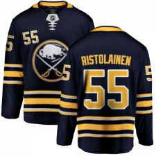 Men's Buffalo Sabres #55 Rasmus Ristolainen Fanatics Branded Navy Blue Home Breakaway NHL Jersey