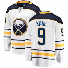 Youth Buffalo Sabres #9 Evander Kane Fanatics Branded White Away Breakaway NHL Jersey