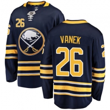 Youth Buffalo Sabres #26 Thomas Vanek Fanatics Branded Navy Blue Home Breakaway NHL Jersey