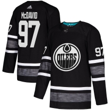 Men's Adidas Edmonton Oilers #97 Connor McDavid Black 2019 All-Star Game Parley Authentic Stitched NHL Jersey