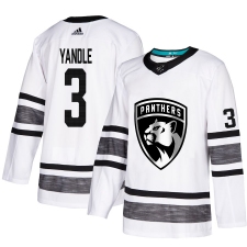 Men's Adidas Florida Panthers #3 Keith Yandle White 2019 All-Star Game Parley Authentic Stitched NHL Jersey