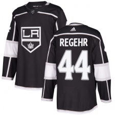 Men's Adidas Los Angeles Kings #44 Robyn Regehr Premier Black Home NHL Jersey
