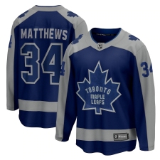 Men's Toronto Maple Leafs #34 Auston Matthews Fanatics Branded Royal 2020-21 Special Edition Breakaway Player Jersey