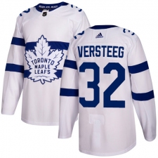 Youth Adidas Toronto Maple Leafs #32 Kris Versteeg Authentic White 2018 Stadium Series NHL Jersey