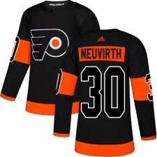 Men's Adidas Philadelphia Flyers #30 Michal Neuvirth Premier Black Alternate NHL Jersey