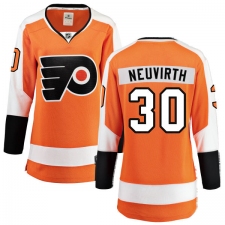 Women's Philadelphia Flyers #30 Michal Neuvirth Fanatics Branded Orange Home Breakaway NHL Jersey