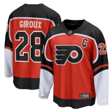 Men's Philadelphia Flyers #28 Claude Giroux Fanatics Branded Orange 2020-21 Special Edition Breakaway Player Jersey