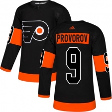 Men's Adidas Philadelphia Flyers #9 Ivan Provorov Premier Black Alternate NHL Jersey