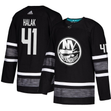 Men's Adidas New York Islanders #41 Jaroslav Halak Black 2019 All-Star Game Parley Authentic Stitched NHL Jersey