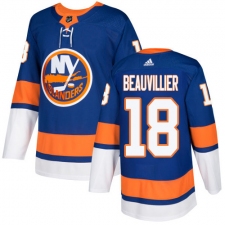 Youth Adidas New York Islanders #18 Anthony Beauvillier Premier Royal Blue Home NHL Jersey