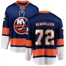 Youth New York Islanders #72 Anthony Beauvillier Fanatics Branded Royal Blue Home Breakaway NHL Jersey
