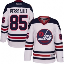 Men's Reebok Winnipeg Jets #85 Mathieu Perreault Authentic White 2016 Heritage Classic NHL Jersey
