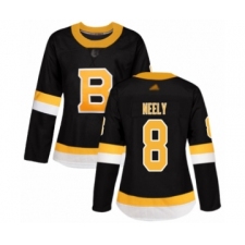 Women's Boston Bruins #8 Cam Neely Authentic Black Alternate Hockey Jersey
