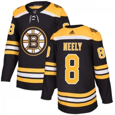 Youth Adidas Boston Bruins #8 Cam Neely Premier Black Home NHL Jersey