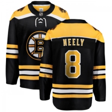 Youth Boston Bruins #8 Cam Neely Authentic Black Home Fanatics Branded Breakaway NHL Jersey