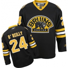 Youth Reebok Boston Bruins #24 Terry O'Reilly Premier Black Third NHL Jersey