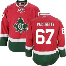 Men's Reebok Montreal Canadiens #67 Max Pacioretty Authentic Red New CD NHL Jersey