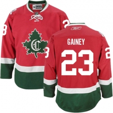 Men's Reebok Montreal Canadiens #23 Bob Gainey Authentic Red New CD NHL Jersey
